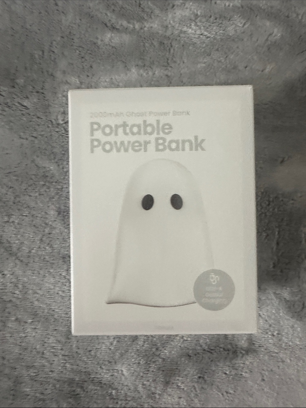 Target White Ghost Portable Power Bank